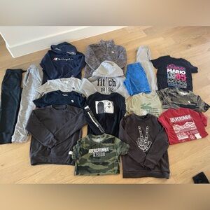 Boys Clothing Lot Size Medium 9-10 Abercrombie, Target, DSG
